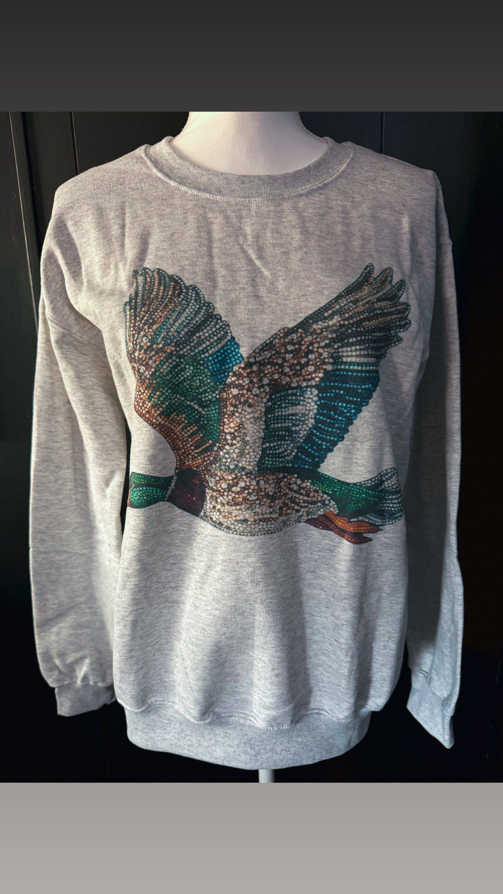 Bedazzled Duck Crewneck