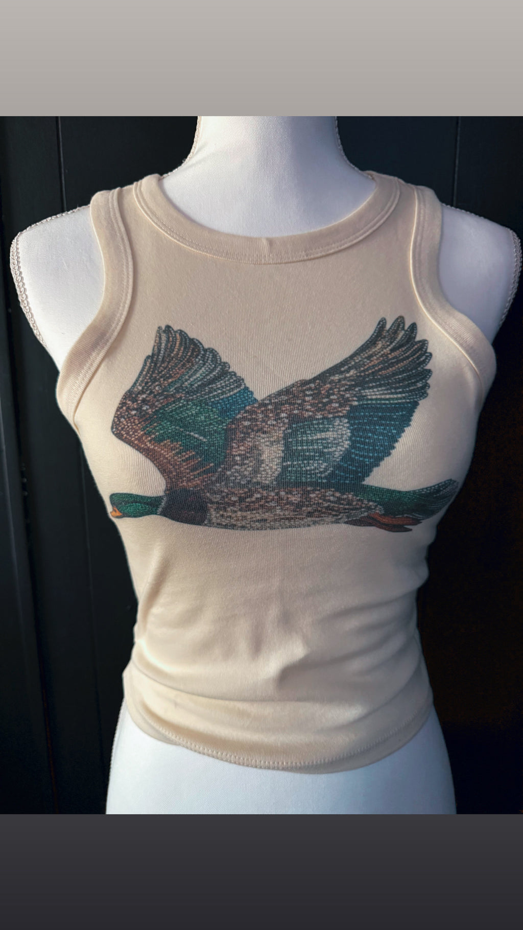 Bedazzled Duck Tank