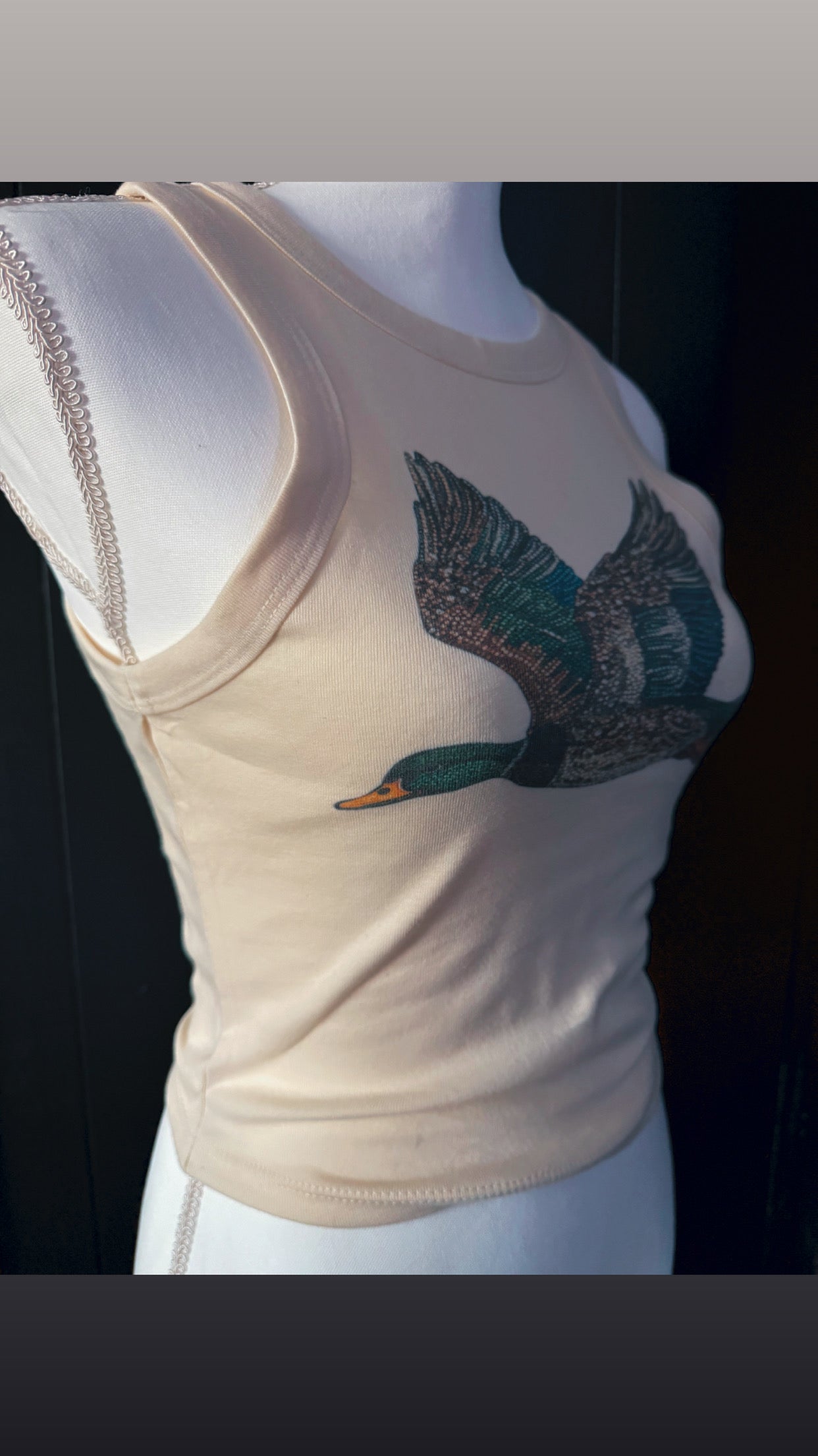 Bedazzled Duck Tank