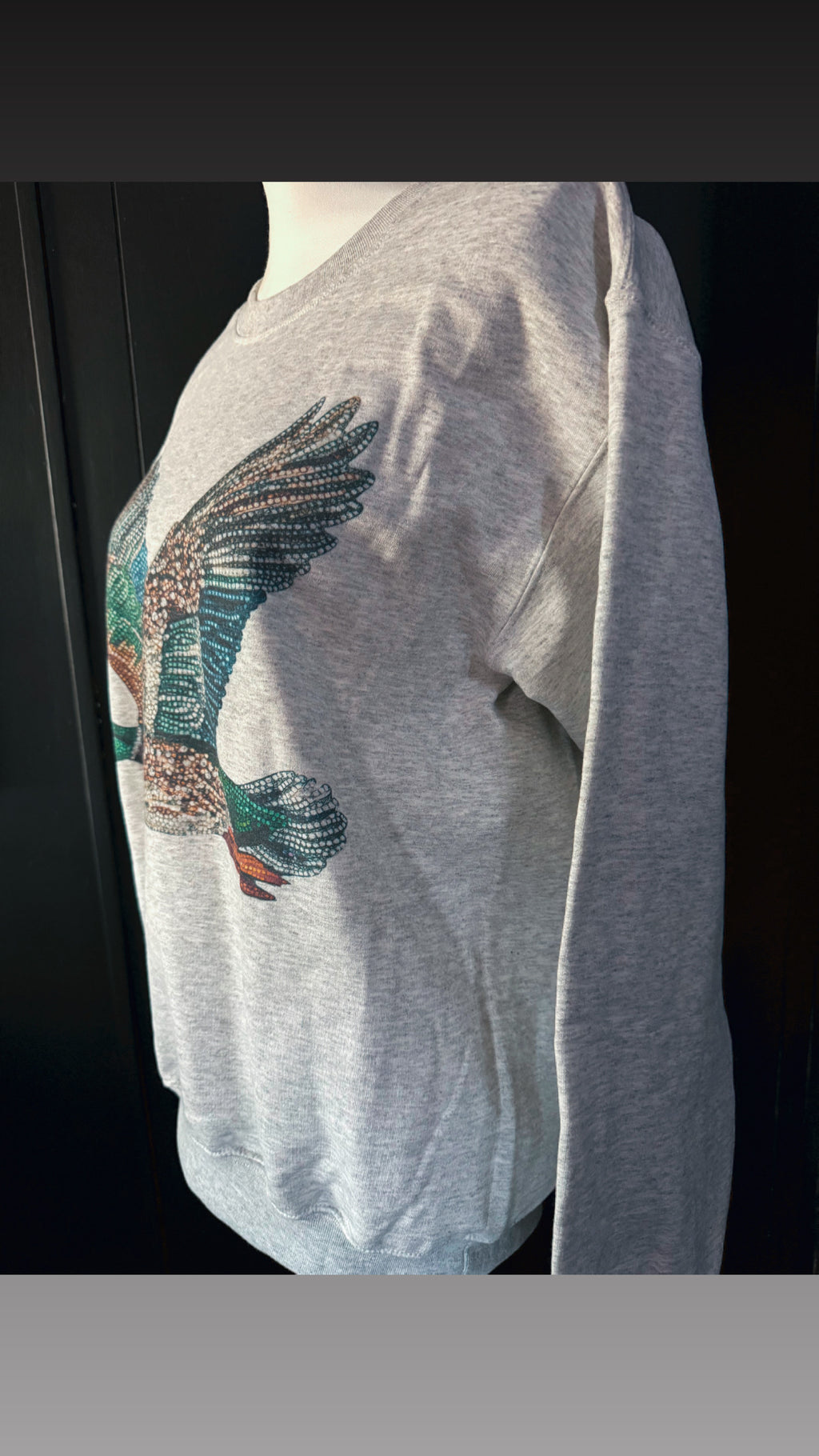 Bedazzled Duck Crewneck
