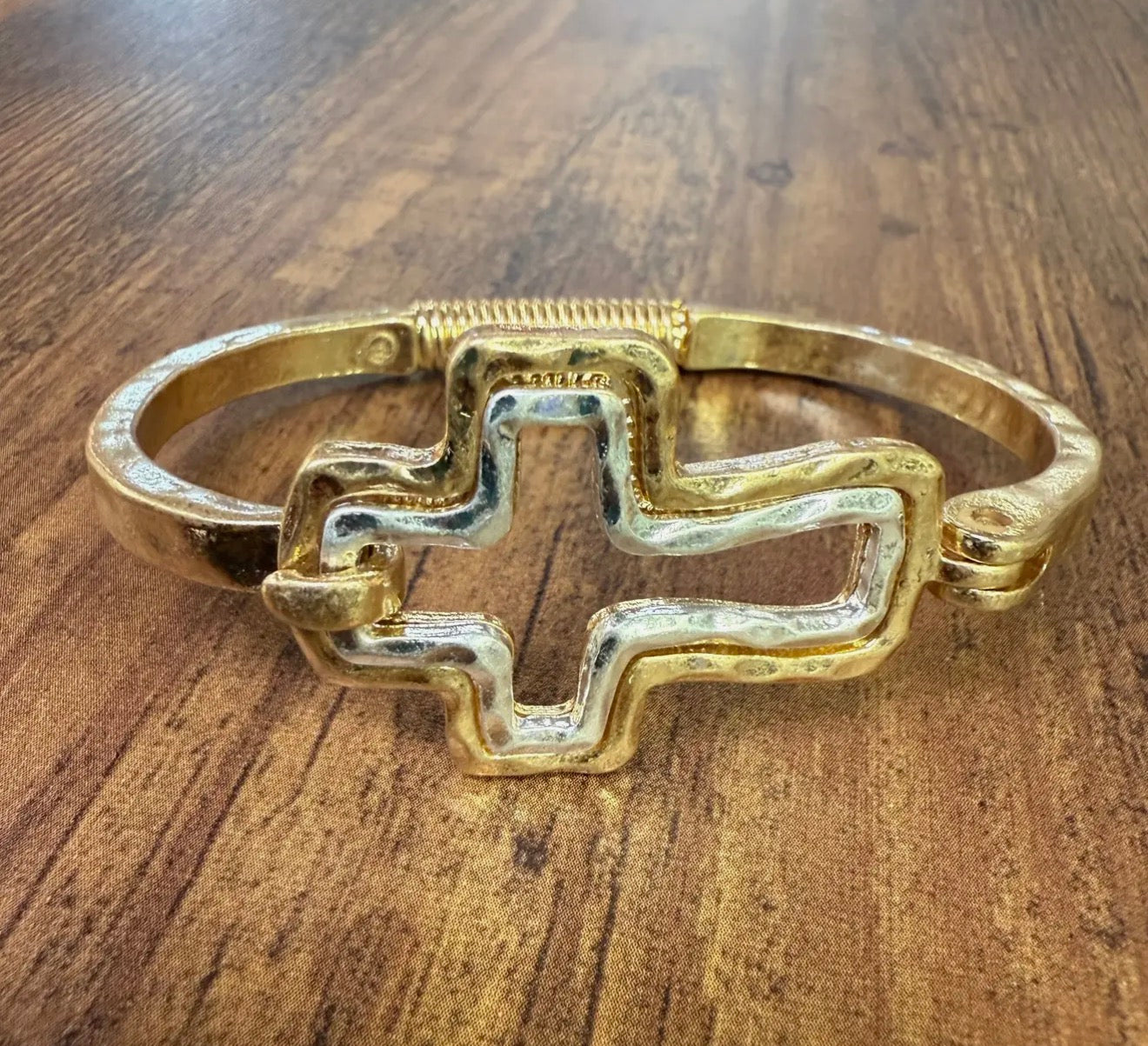 Cross Cuff Bracelet
