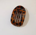 Oval Flat Tortoise Clawclip